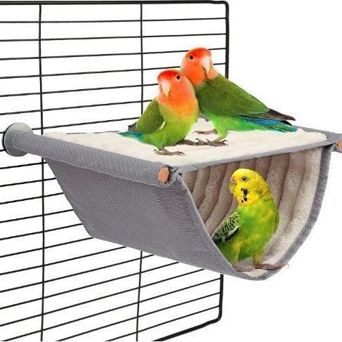 image-Parrot Pet Hamster Nest Warm Hammock Removable And Washable Hammock Window Sill Multi-color Hanging Cat Cradle