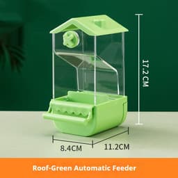 image-Parrot Automatic Pet Feeder Food Container