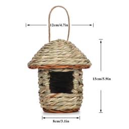 image-Straw Bird Nest Creative Handmade Finish