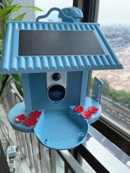image-Intelligent Feeder 160 Degree Wide Angle AI Identify Birds