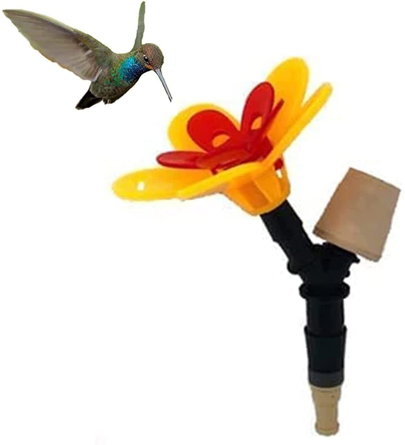 image-Outdoor Garden Courtyard Wine Bottle Bird Landscape Decoration Bird Feeder