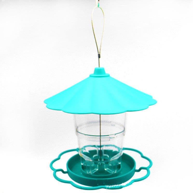 image-Opvouwbare Wilde Vogels Feeder Opknoping Birdcage Tuin Yard Outdoor Decoratie Met Afneembaar Dak Grote Capaciteit Bowls