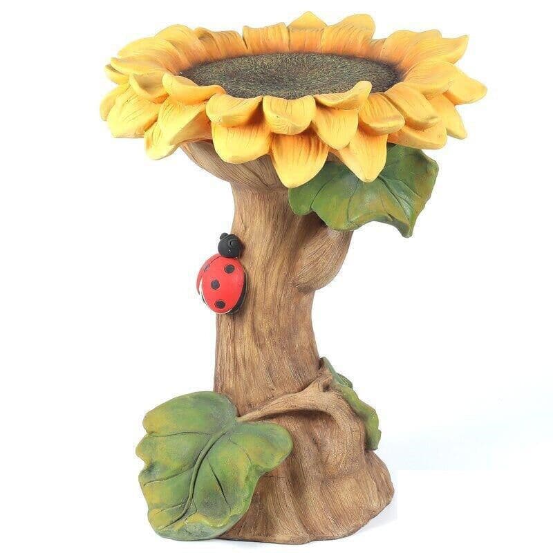 image-Cute Squirrel Bird Feeder For Garden Decoration