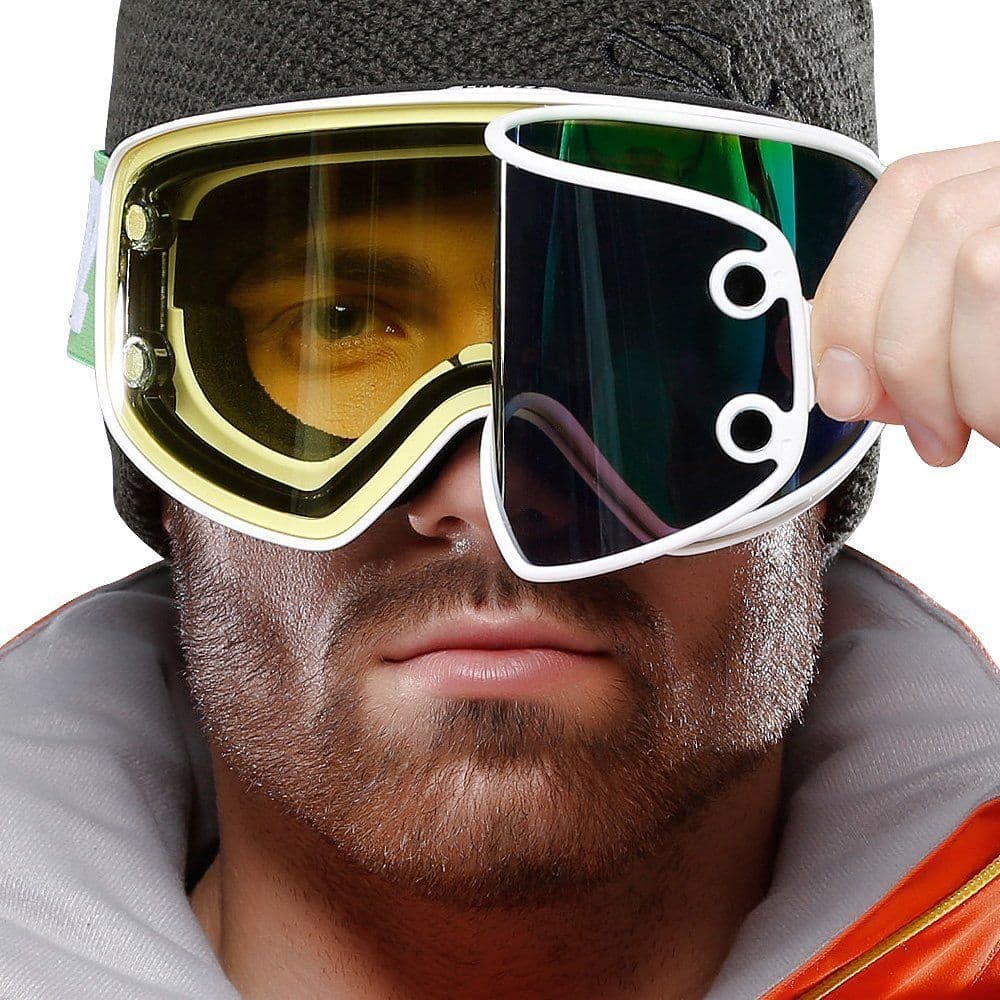 image-Magnet myopia night vision ski goggles