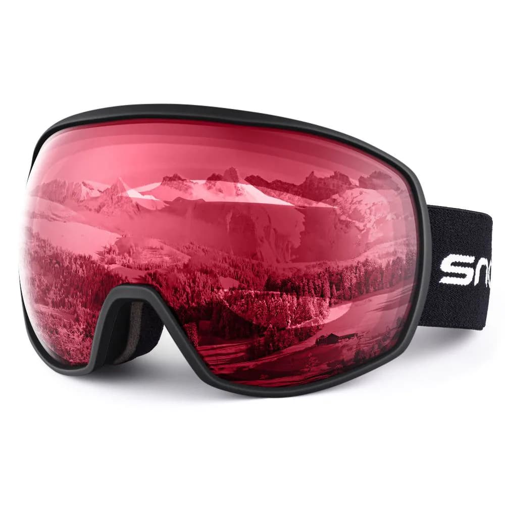 image-New double-layer anti-fog ski goggles, mountaineering ski goggles, men's and women's snow glasses card myopia