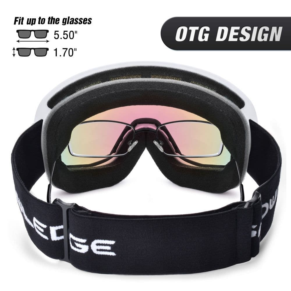image-New double-layer anti-fog ski goggles, mountaineering ski goggles, men's and women's snow glasses card myopia