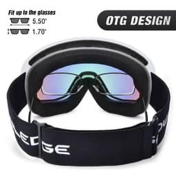image-New double-layer anti-fog ski goggles, mountaineering ski goggles, men's and women's snow glasses card myopia