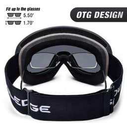 image-New double-layer anti-fog ski goggles, mountaineering ski goggles, men's and women's snow glasses card myopia