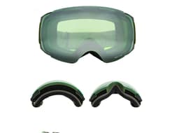 image-Compass ski glasses for men and women double-layer lens anti-fog spherical surface with magnets can be changed mountaineering goggles
