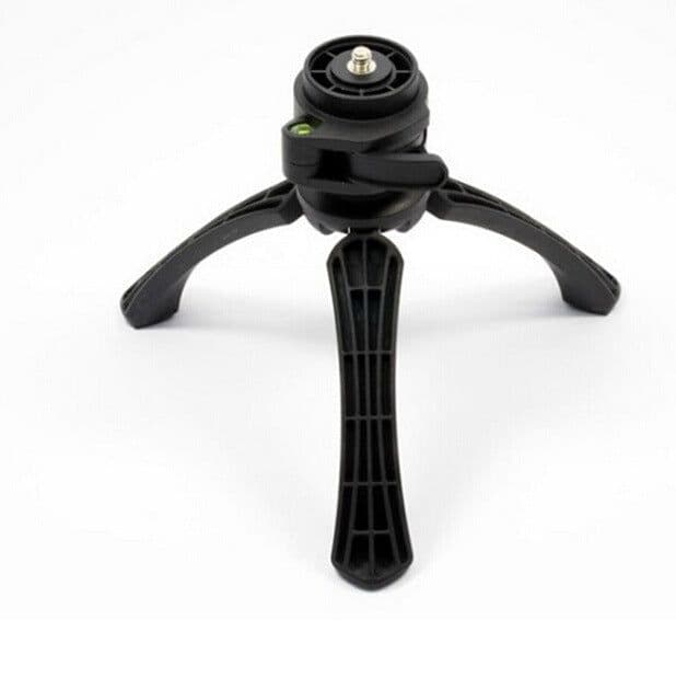 image-Compatible with Apple, Portable and adjustable Tripod Stand Holder for , Cellphone and Camera (black)