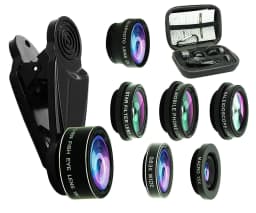 image-Fisheye Wide-angle Macro Telephoto Polarized 7pcs Mobile Phone Lens