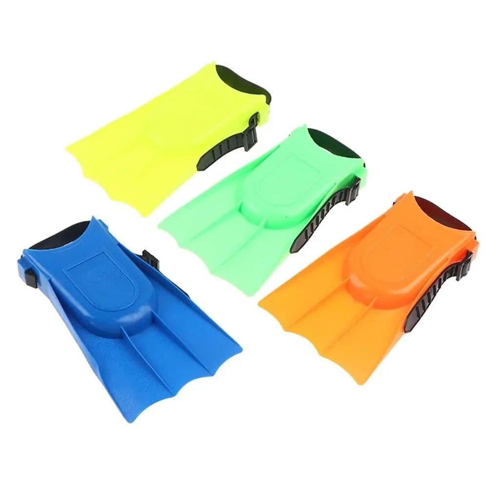 image-Child Adjustable Swimming Fins Diving Flippers Silicone
