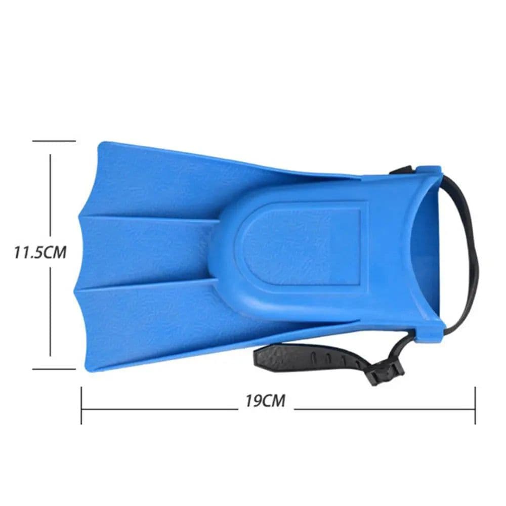 image-Child Adjustable Swimming Fins Diving Flippers Silicone