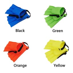 image-Child Adjustable Swimming Fins Diving Flippers Silicone