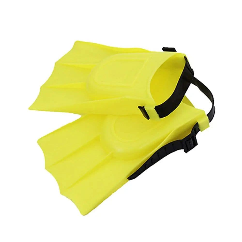 image-Child Adjustable Swimming Fins Diving Flippers Silicone