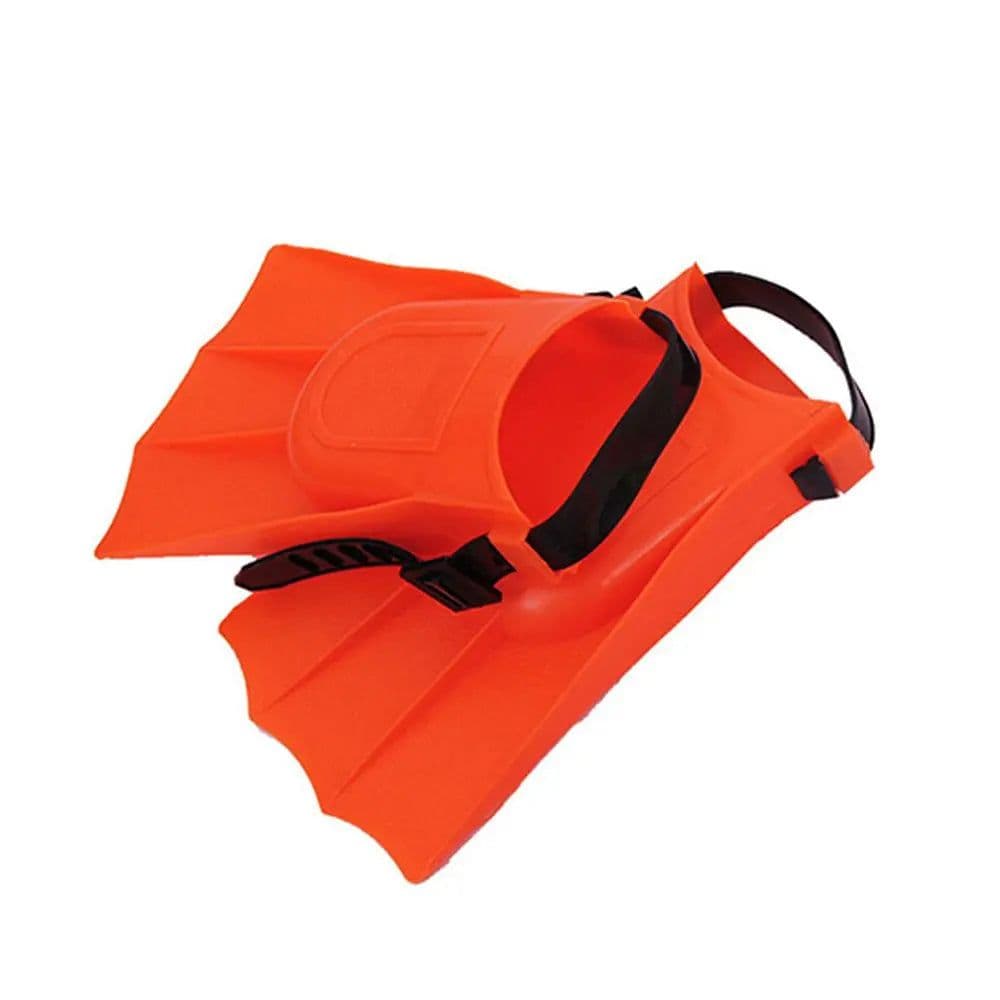 image-Child Adjustable Swimming Fins Diving Flippers Silicone