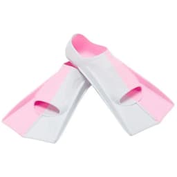 image-Swimming Fins Silicone Short Frog Flippers Adults Kids