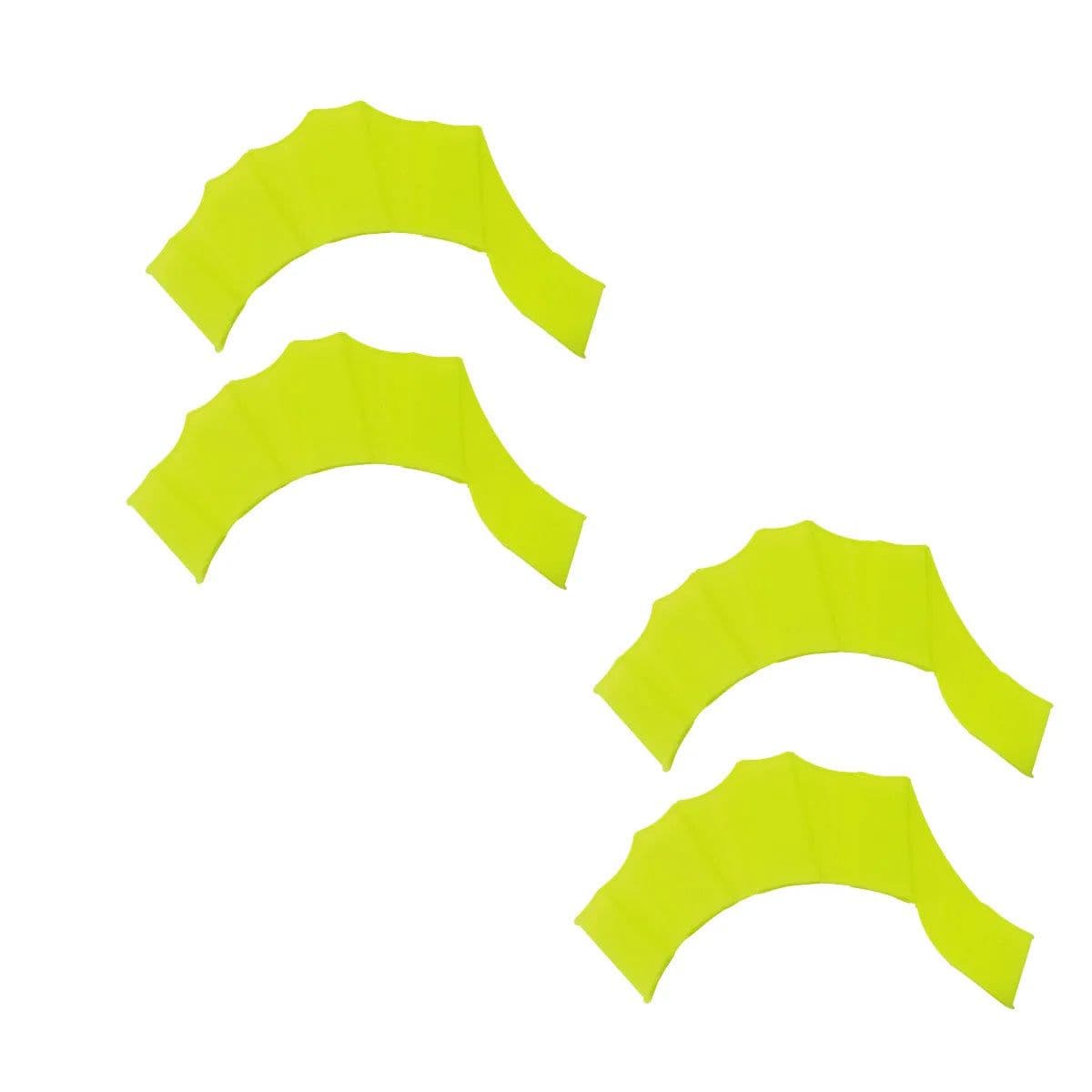 image-Silicone Swimming Fins Flipper Half Finger Webbed Gloves