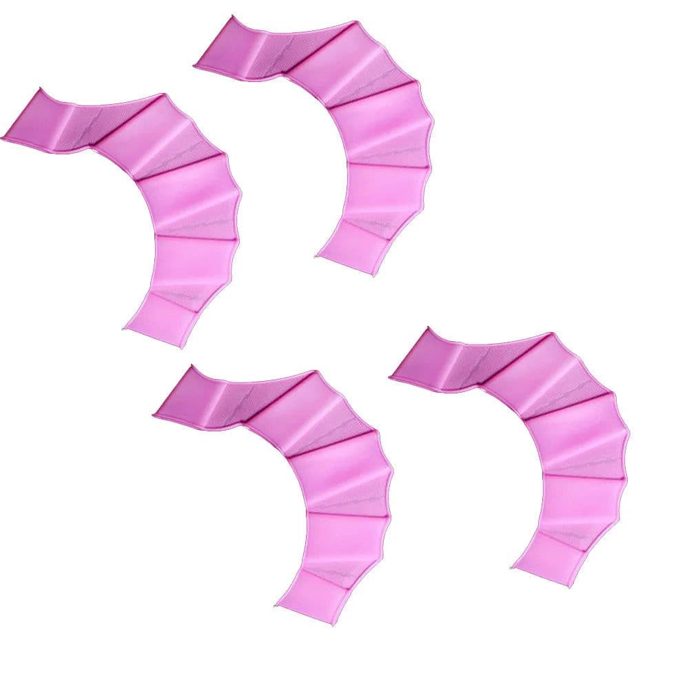 image-Silicone Swimming Fins Flipper Half Finger Webbed Gloves