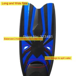 image-Powerpai SP-2200 Adjustable Diving Fins Flippers for Men Women