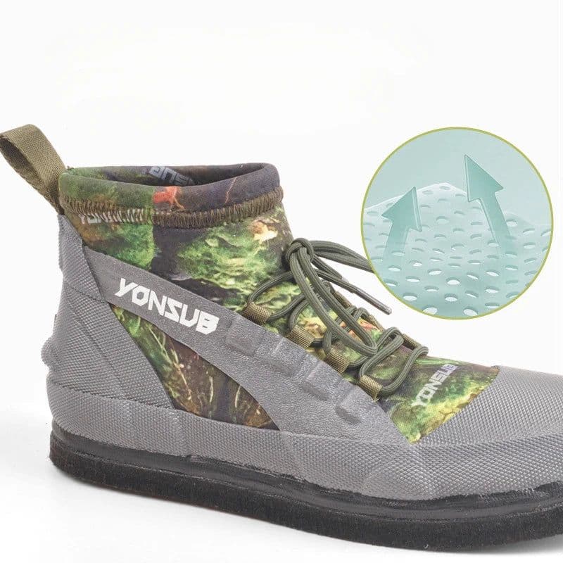 image-Rubber Swimming Fins YZ035 Anti-slip Water Shoes