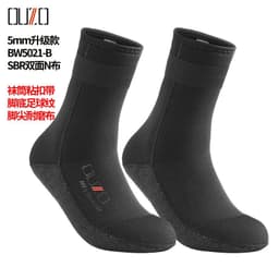 image-5mm Neoprene Diving Socks Non-slip Warm Wetsuit Shoes