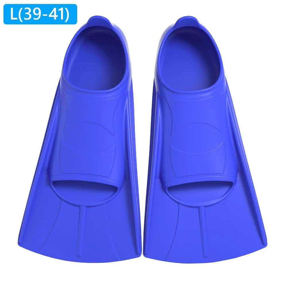 image-Silicone Swimming Fins for Kids & Adults - Training Flippers