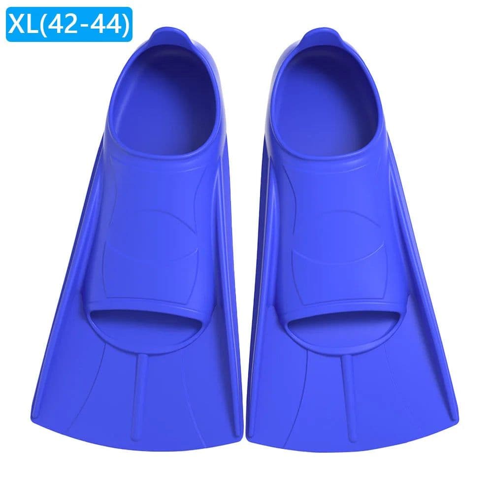 image-Silicone Swimming Fins for Kids & Adults - Training Flippers