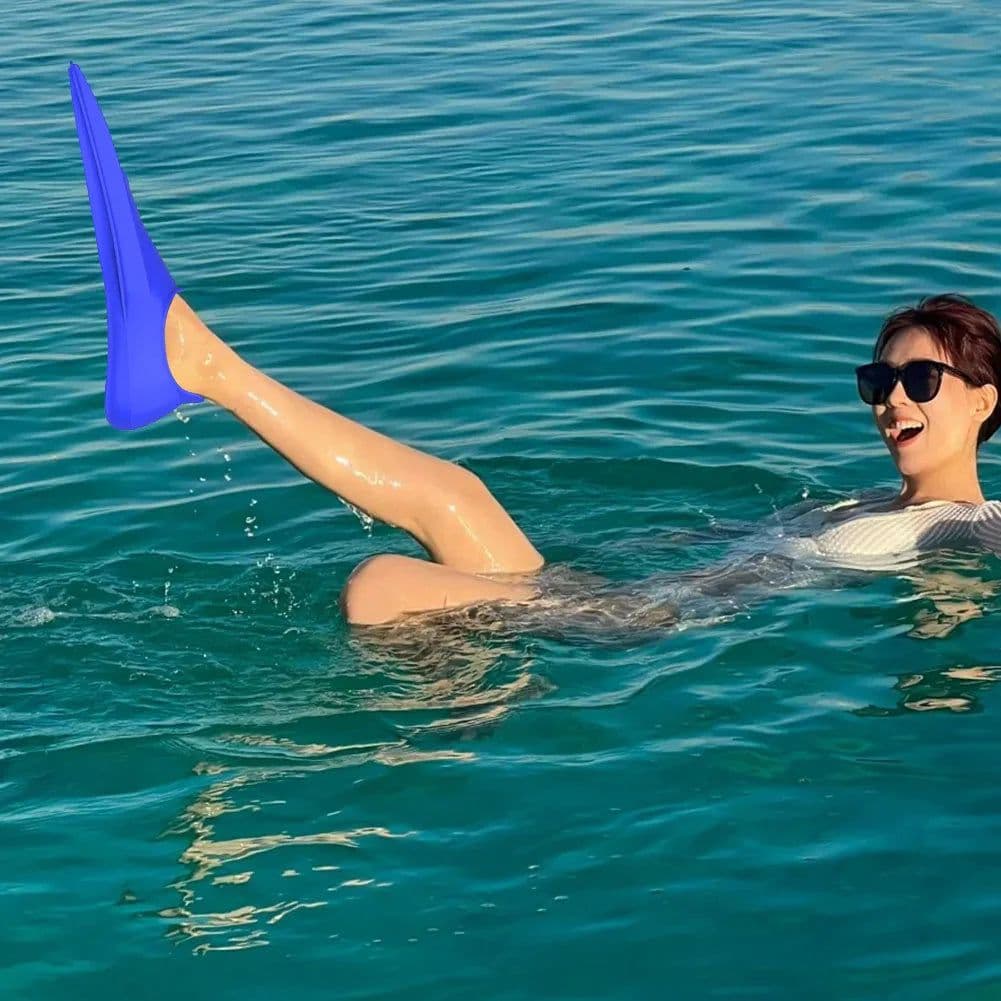 image-Silicone Swimming Fins for Kids & Adults - Training Flippers