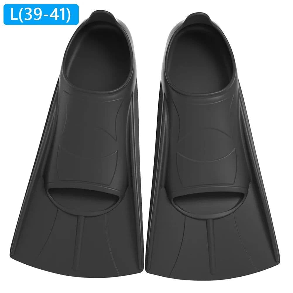 image-Silicone Swimming Fins for Kids & Adults - Training Flippers