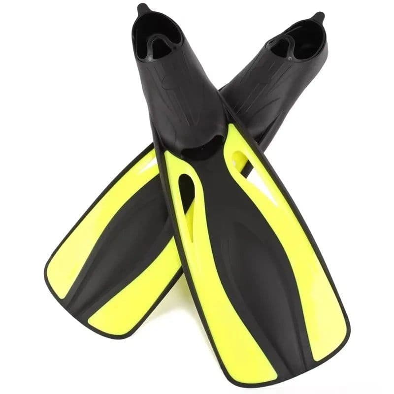 image-FN-600 Adult Silicone Rubber Long-Fin Swimming Flippers