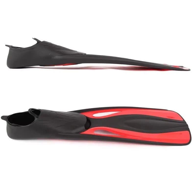 image-FN-600 Adult Silicone Rubber Long-Fin Swimming Flippers