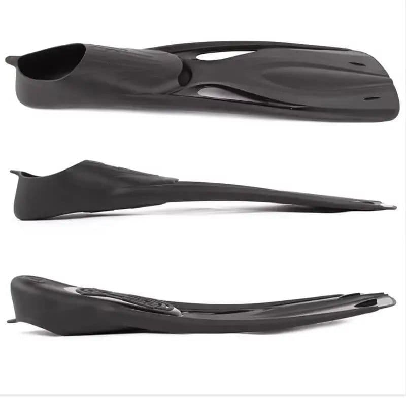 image-FN-600 Adult Silicone Rubber Long-Fin Swimming Flippers