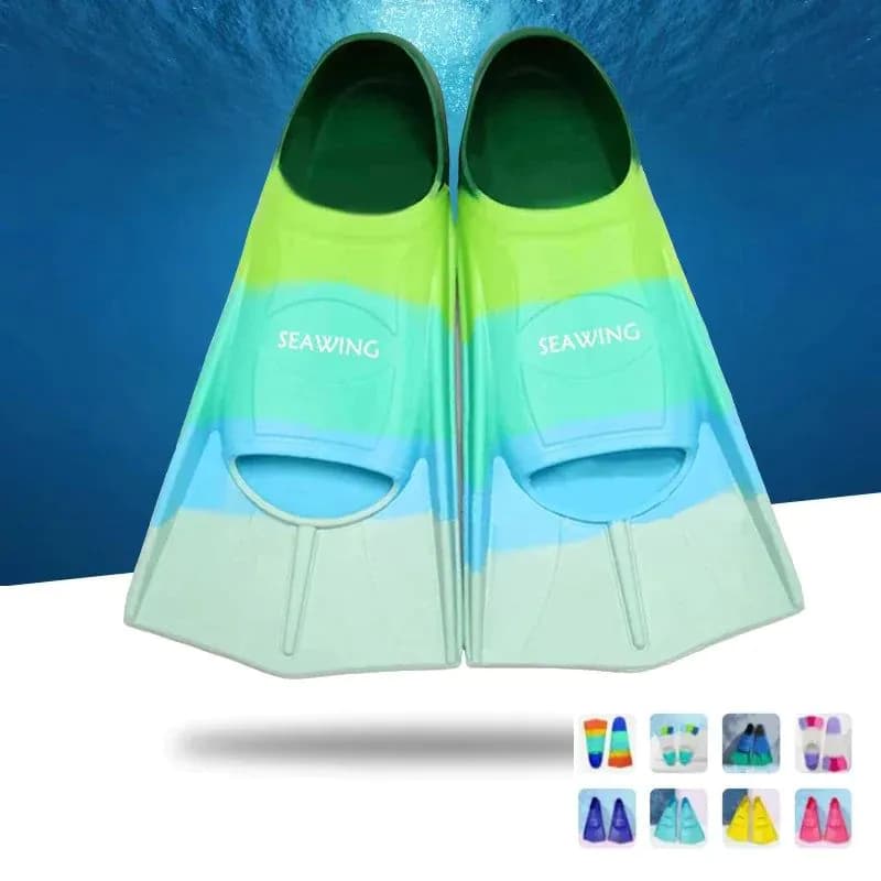 image-QUESHARK Silicone Diving Fins MM614 - 18 Colors