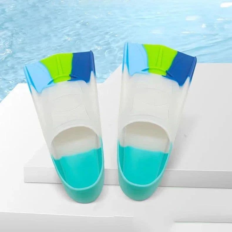 image-QUESHARK Silicone Diving Fins MM614 - 18 Colors
