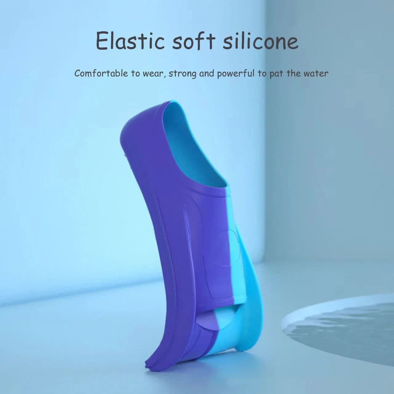 image-QUESHARK Silicone Diving Fins MM614 - 18 Colors
