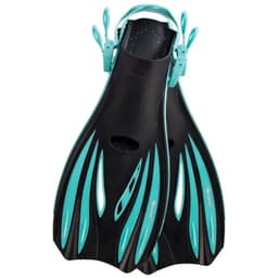 image-Swimming Fins Snorkel Diving Flippers Open Heel Adult
