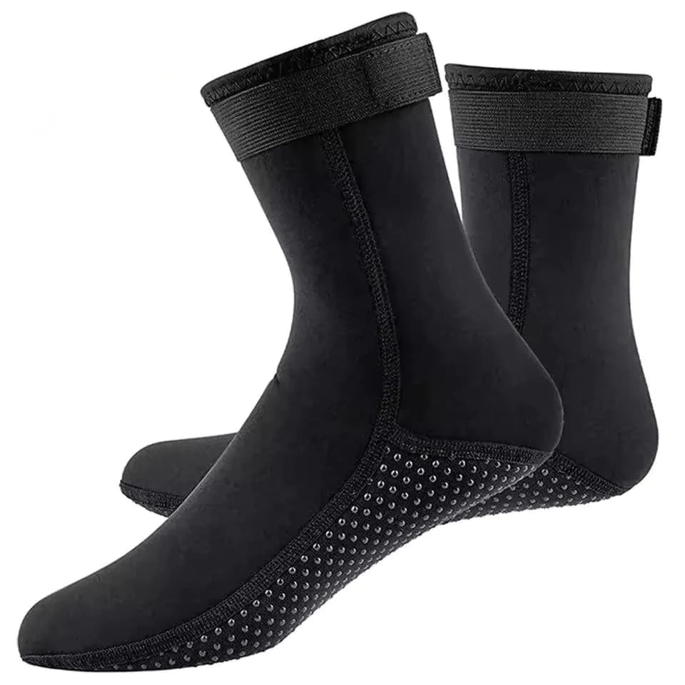 image-3mm Neoprene Water Socks Non-slip Diving Snorkeling Boots