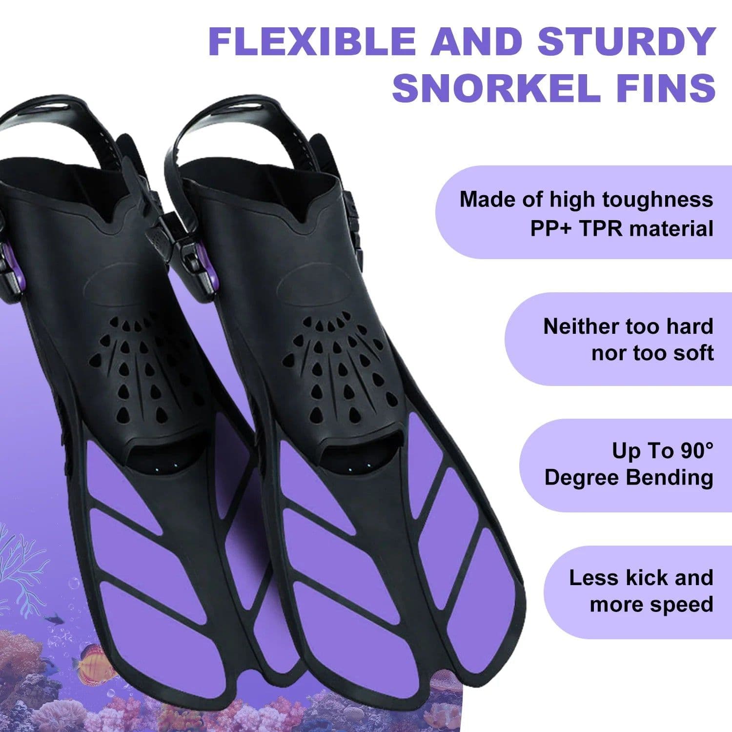 image-Snorkeling Mask Double Tube Full Face Silicone Diving Gear