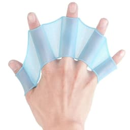 image-Silicone Swimming Hand Paddles Child Training