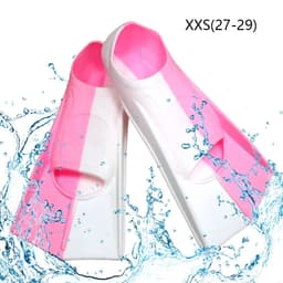 image-Silicone Swimming Fins Full Foot Adults Snorkeling Diving