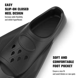 image-JoyMaySun Silicone Swimming Fins F02 Short Blade