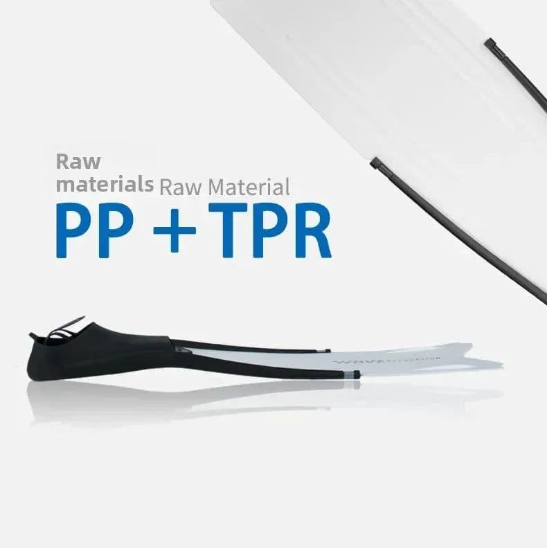 image-Free Diving Fins PP TPR Frog Shoes Swimming Flippers
