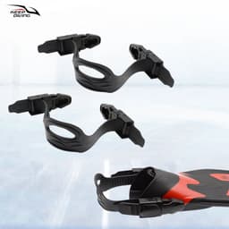 image-KEEP DIVING Adjustable Diving Fin Straps with Quick Release Buckles