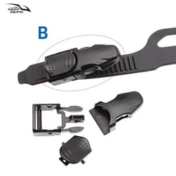 image-KEEP DIVING Adjustable Diving Fin Straps with Quick Release Buckles