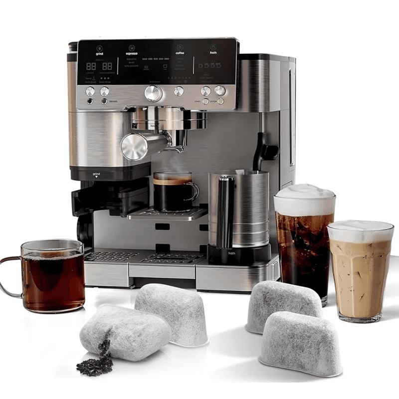 image-Water Filter Inserts 8-Pack for Ninja Luxe Cafe ES601