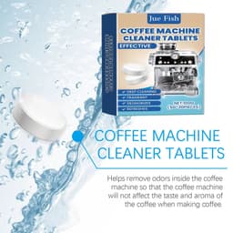 image-Jue Fish Coffee Machine Cleaner Tablet 100g