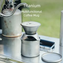 image-Keith Titanium Ti3911 Coffee Maker 220ml