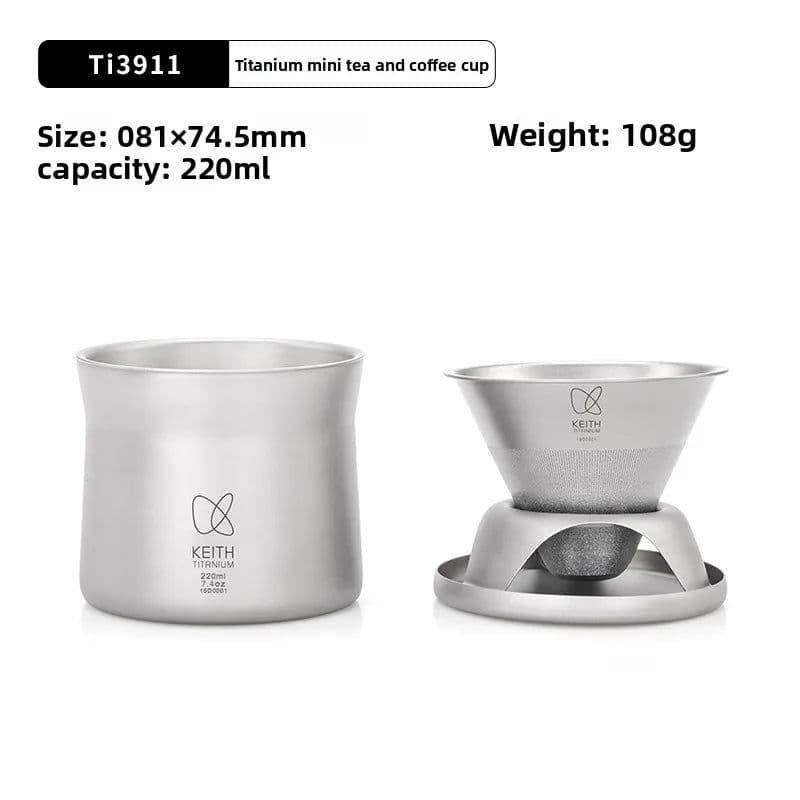 image-Keith Titanium Ti3911 Coffee Maker 220ml