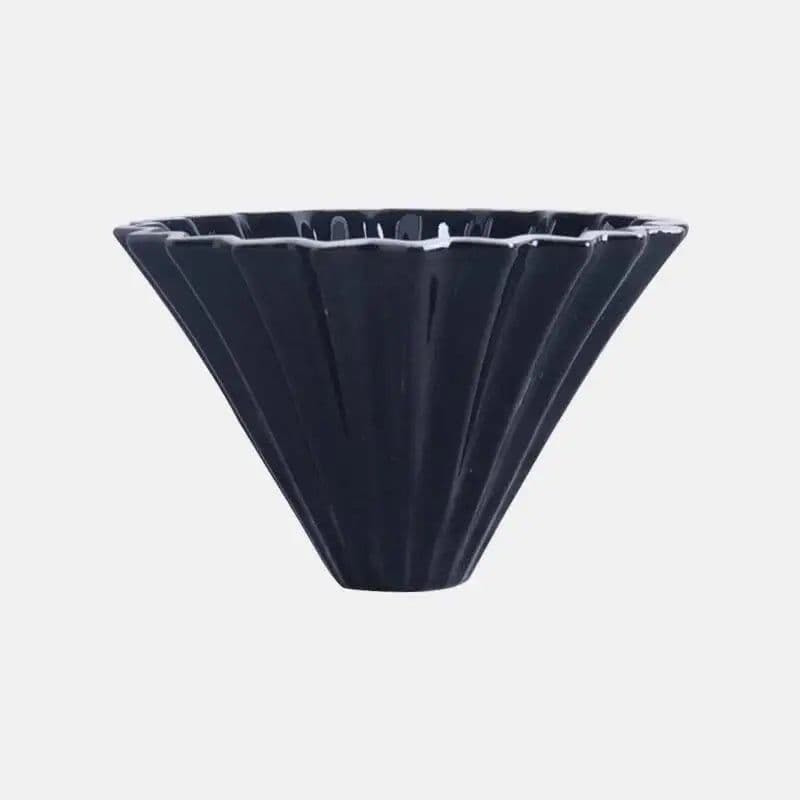 image-PEISIC Ceramic Pour Over Coffee Dripper Cone Filter Cup